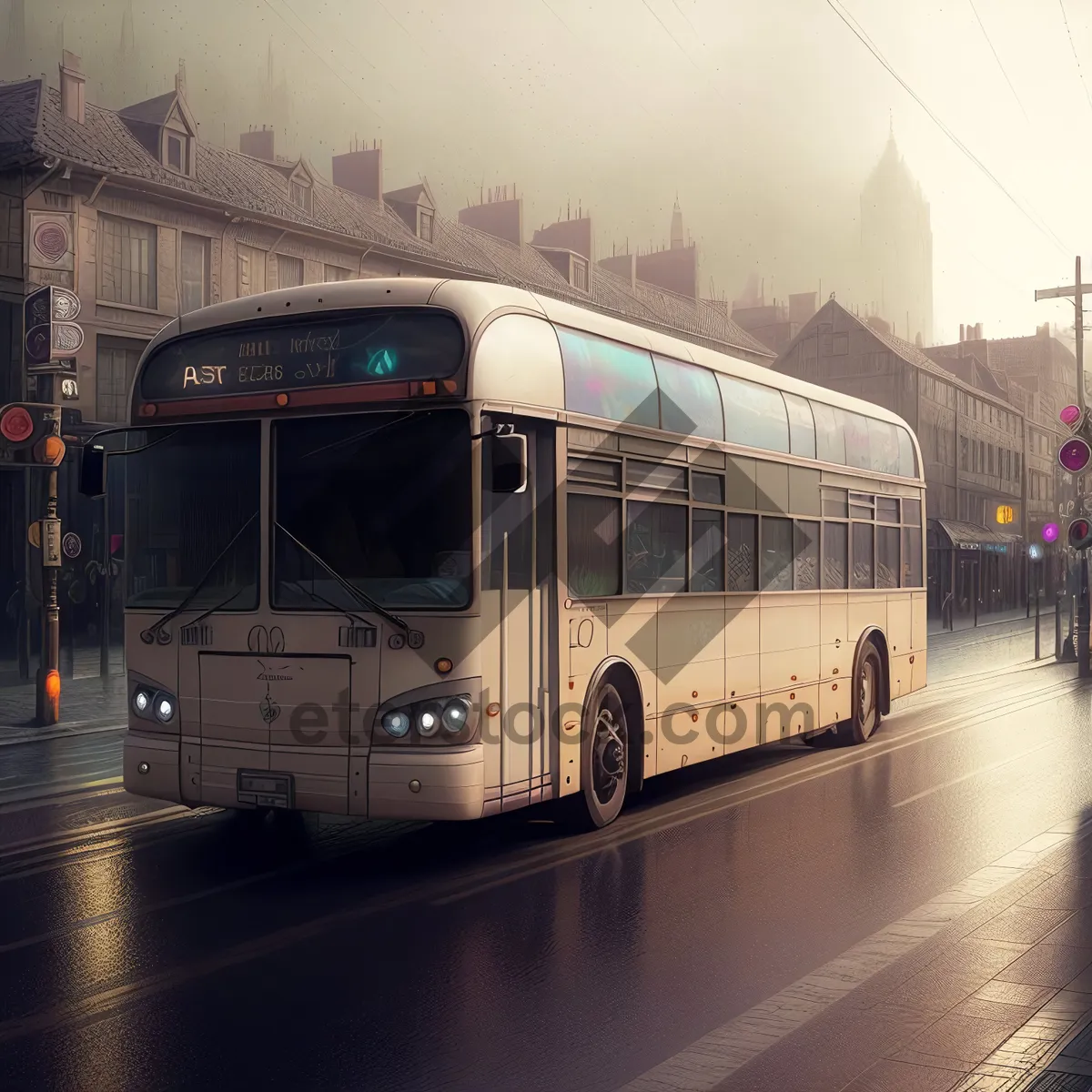 Picture of Urban Trolleybus: Efficient Public Transportation on City Streets