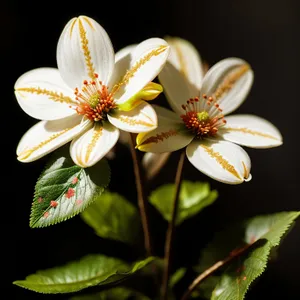 Vibrant Blooming Lily in a Garden