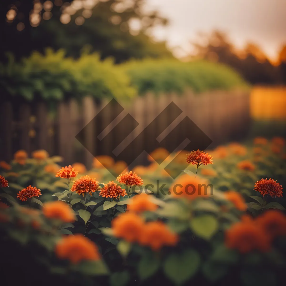 Picture of Vibrant Blooms in a Blossoming Meadow