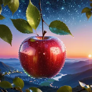 Fresh and Delicious Red Apples - Healthy Organic Fruit