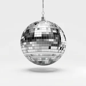 Glass ornament ball for holiday decoration.