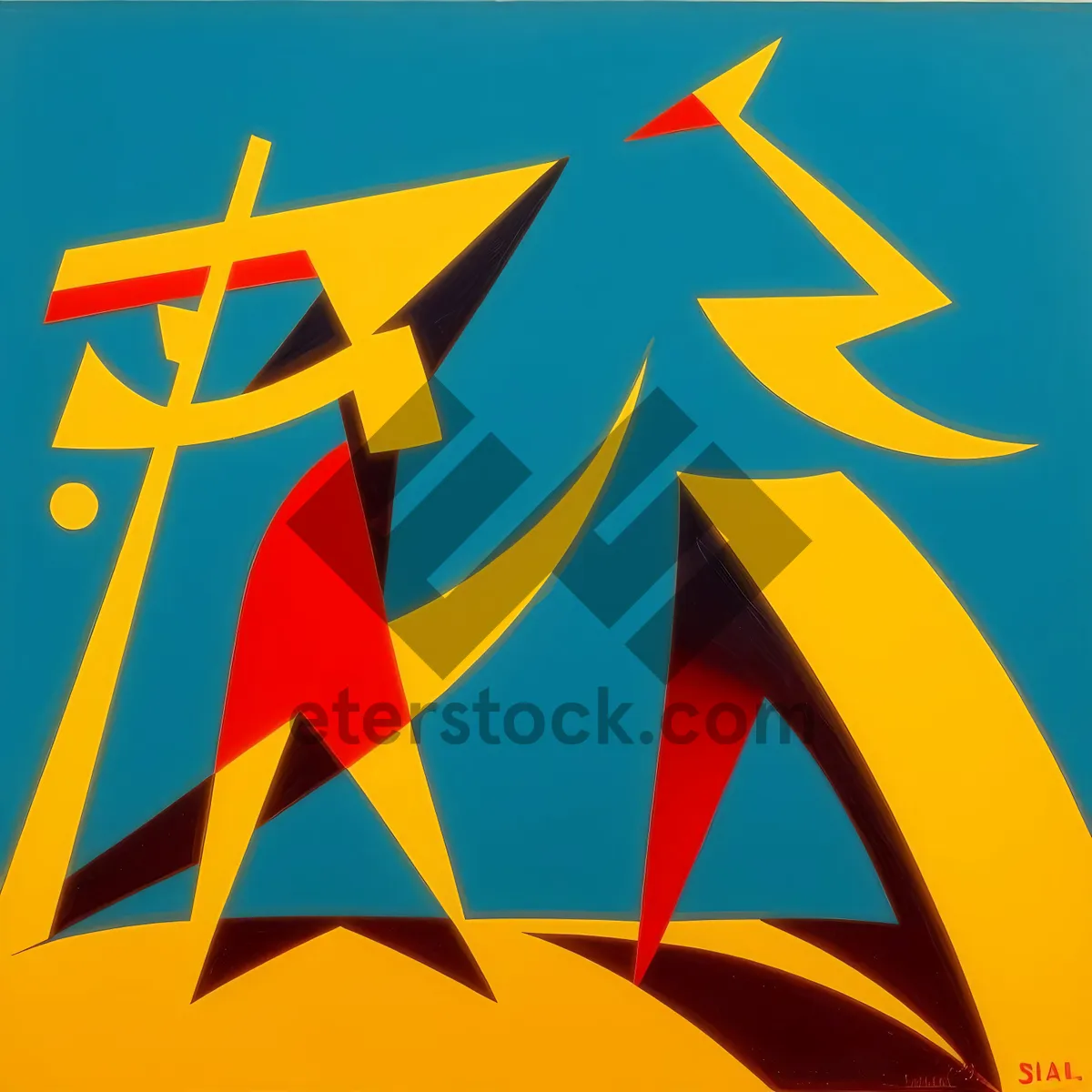 Picture of Electric Lightning Symbol Design