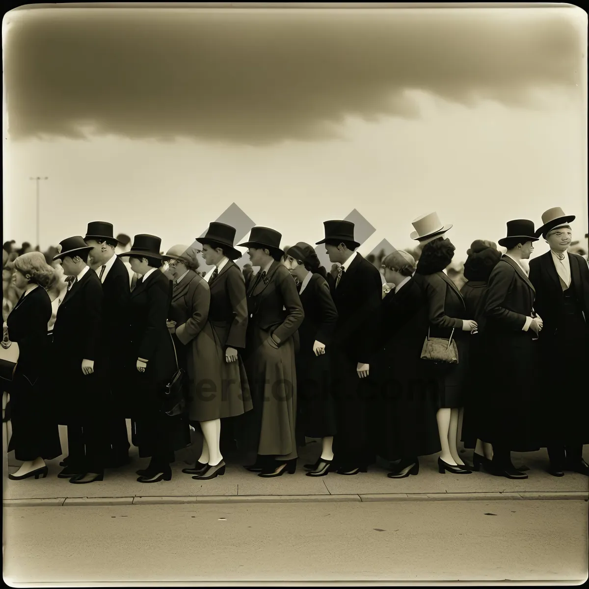 Picture of Successful Business Team in Professional Uniforms