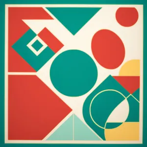 Vibrant Flag Set - Artistic Design with Iconic Symbols