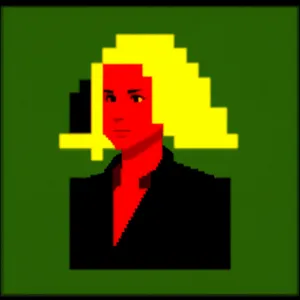 Mining Sign: 3D Map Flag Symbol