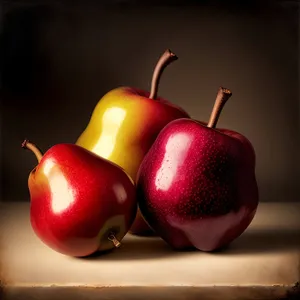 Fresh Ripe Apple: Delicious and Nutritious Edible Fruit