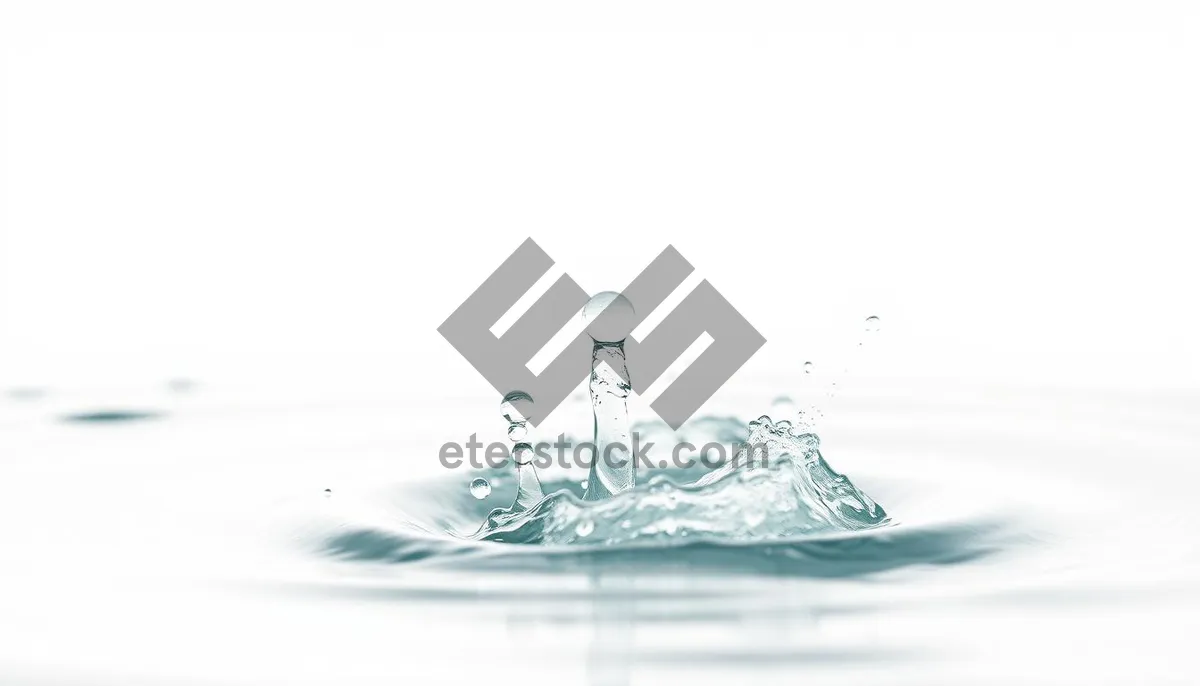 Picture of Refreshing Water Splash Close-Up