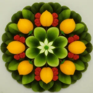 Colorful and Fresh Fruit Assortment: Candy for a Healthy Diet