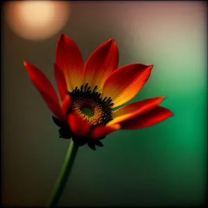 Vibrant Sunflower Petals in Full Bloom