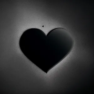 Heart of Light: Artful Black Sconce Support