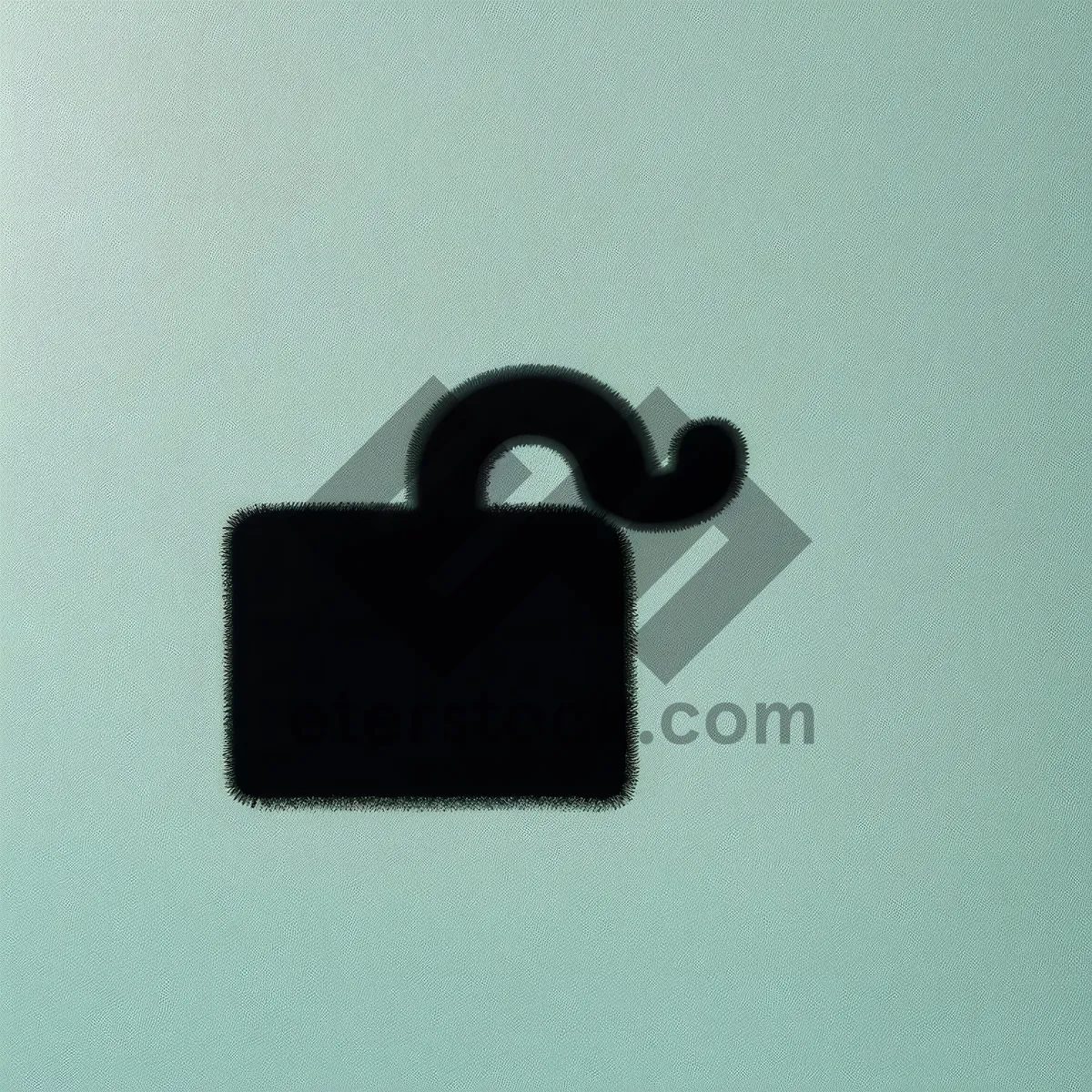 Picture of Steel padlock for secure device restraint purposes.