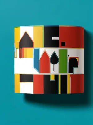 Design Symbol Set: 3D Flag Icons