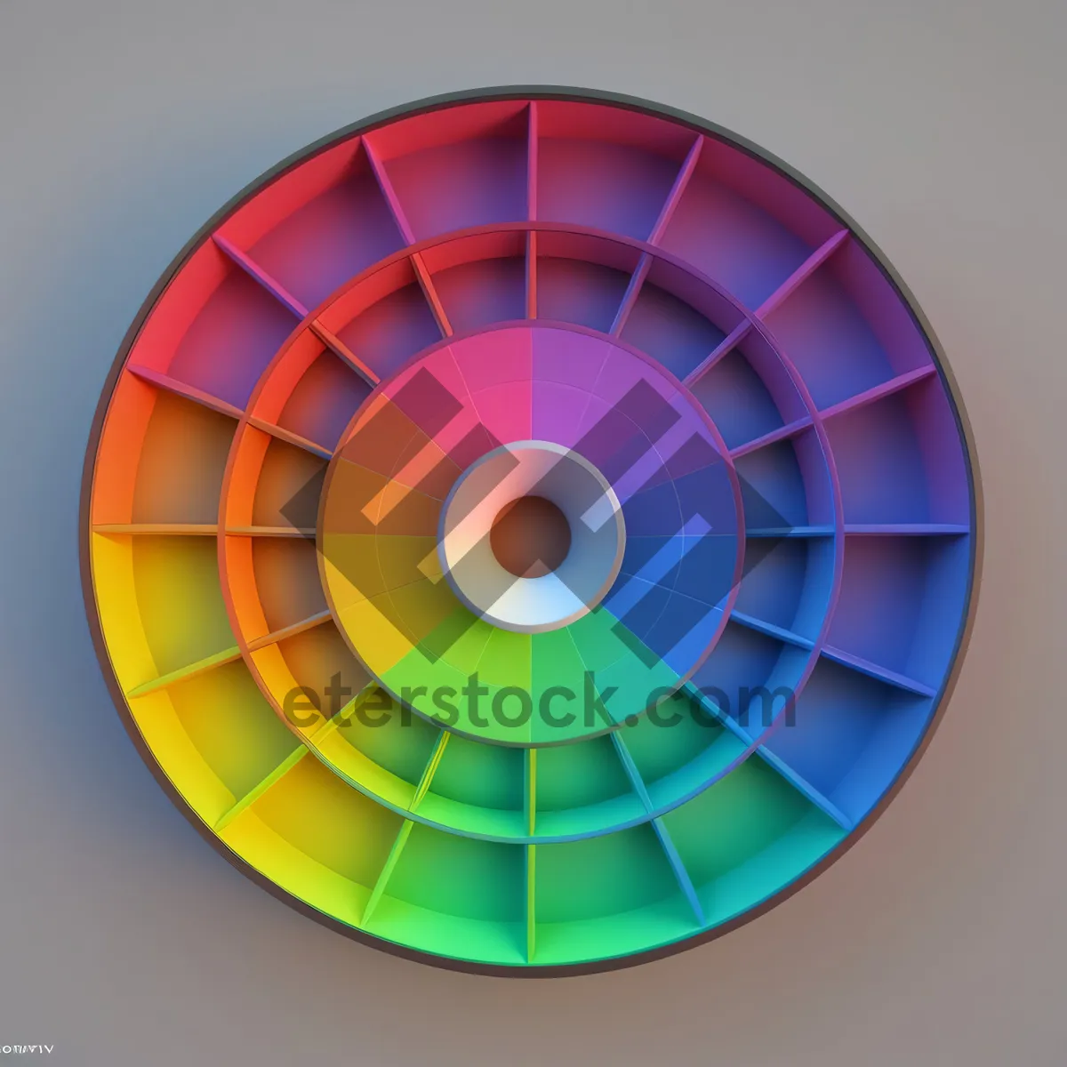 Picture of Colorful Digital Disk: Shiny Music Storage