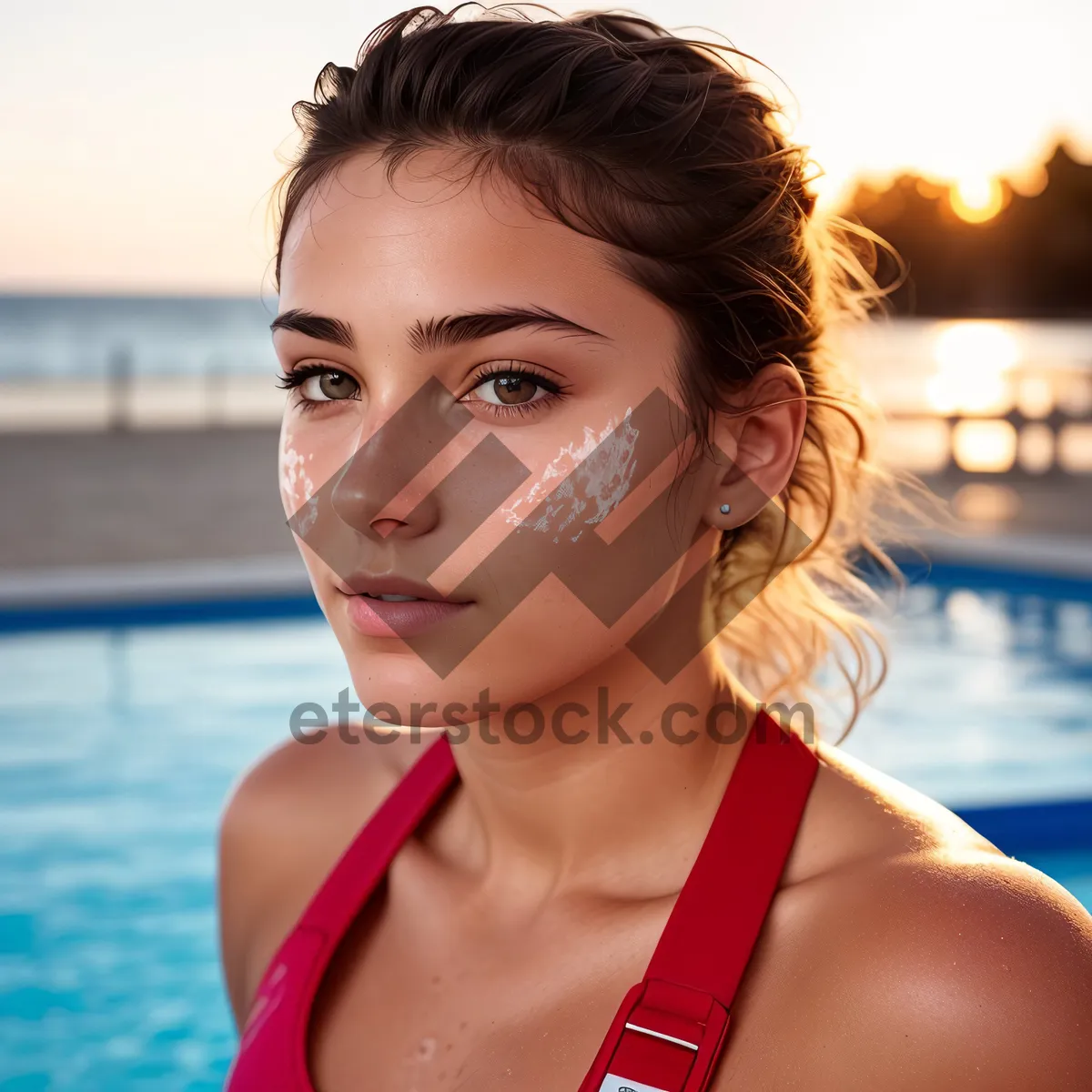 Picture of Summer Fun in a Sexy Bikini on the Beach