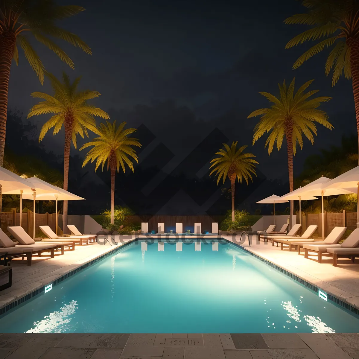 Picture of Serene Sunset Bliss: Beachfront Resort Hotel and Pool