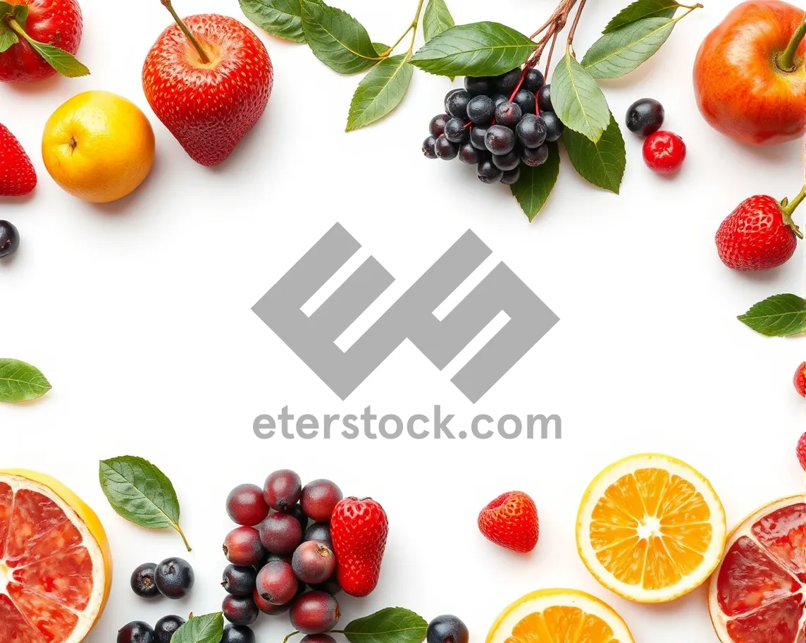 Picture of Delicious Berry Fruit Snack with Summer Freshness