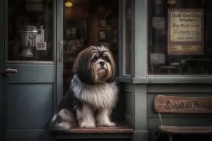 Cute Terrier Puppy - Man's Best Friend