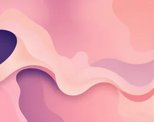 Floral Graphic Silhouette Wallpaper Pattern