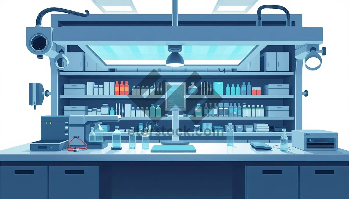 Picture of Business office architecture technology equipment center sequencer diagram