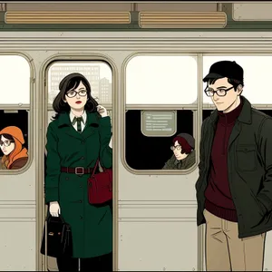 Successful Corporate Team in Office Building