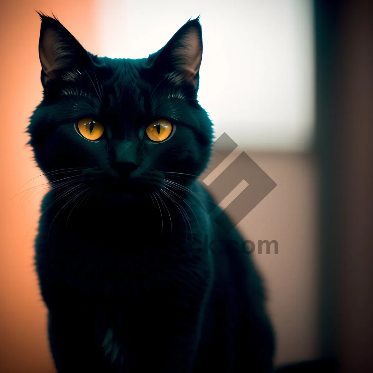 Picture of Cute Gray Tabby Kitty with Adorable Whiskers