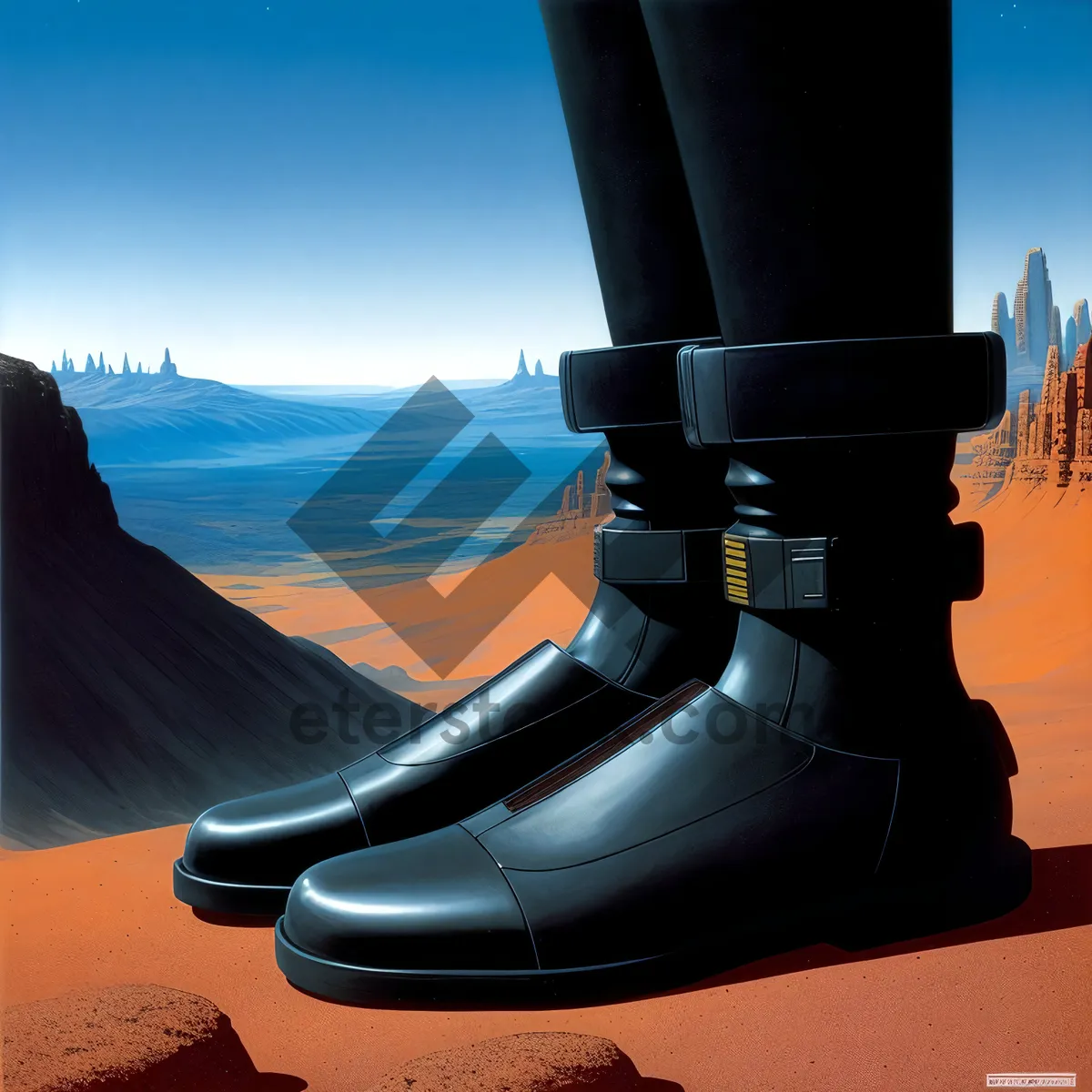 Picture of Arctic Leather Boot: Reliable Footwear for Frigid Zones