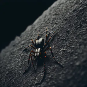 Black Widow Spider Close-Up