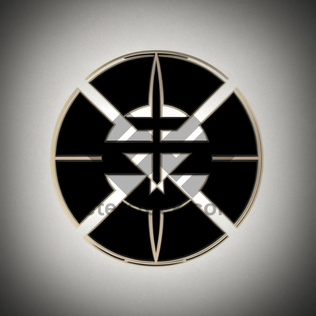 Picture of Pirate Shiny Metal Rim Button Icon