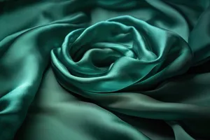 Elegant Flowing Silk Fabric Background Texture