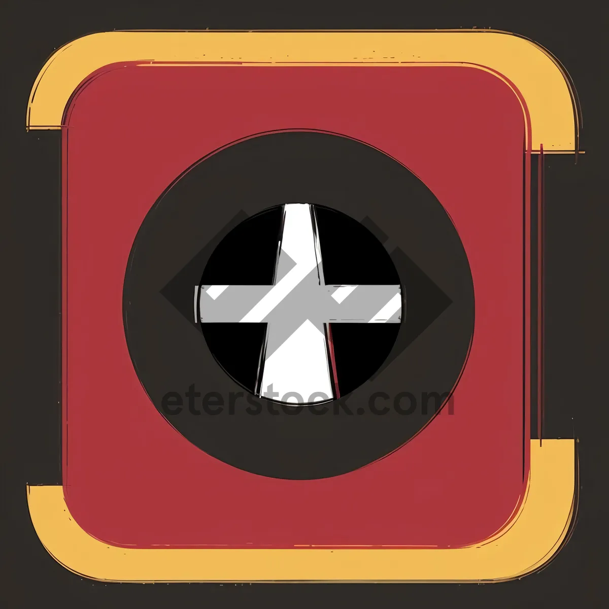 Picture of Fire Station Icon: Facility Symbol for Button
