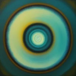 Vibrant Abstraction: Coil-infused Digital Art