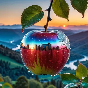 Fresh Organic Red Delicious Apple - Healthy Nutrition