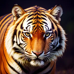 Majestic Tiger: The Fierce Predator of the Wild