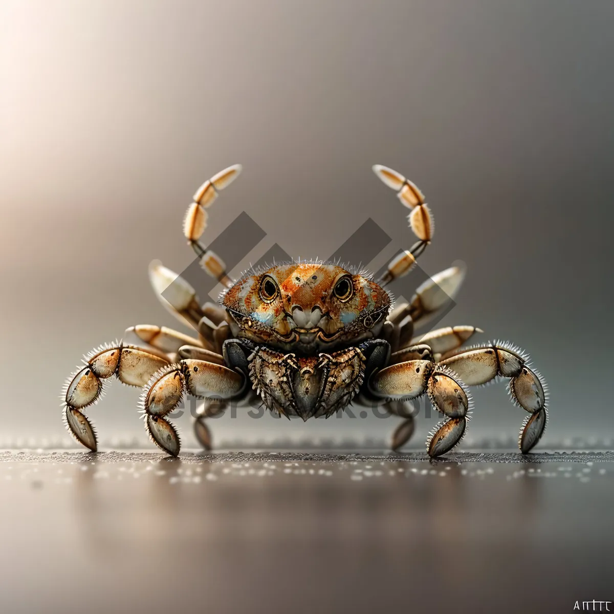 Picture of Dangerous Arachnid: Spider and Scorpion