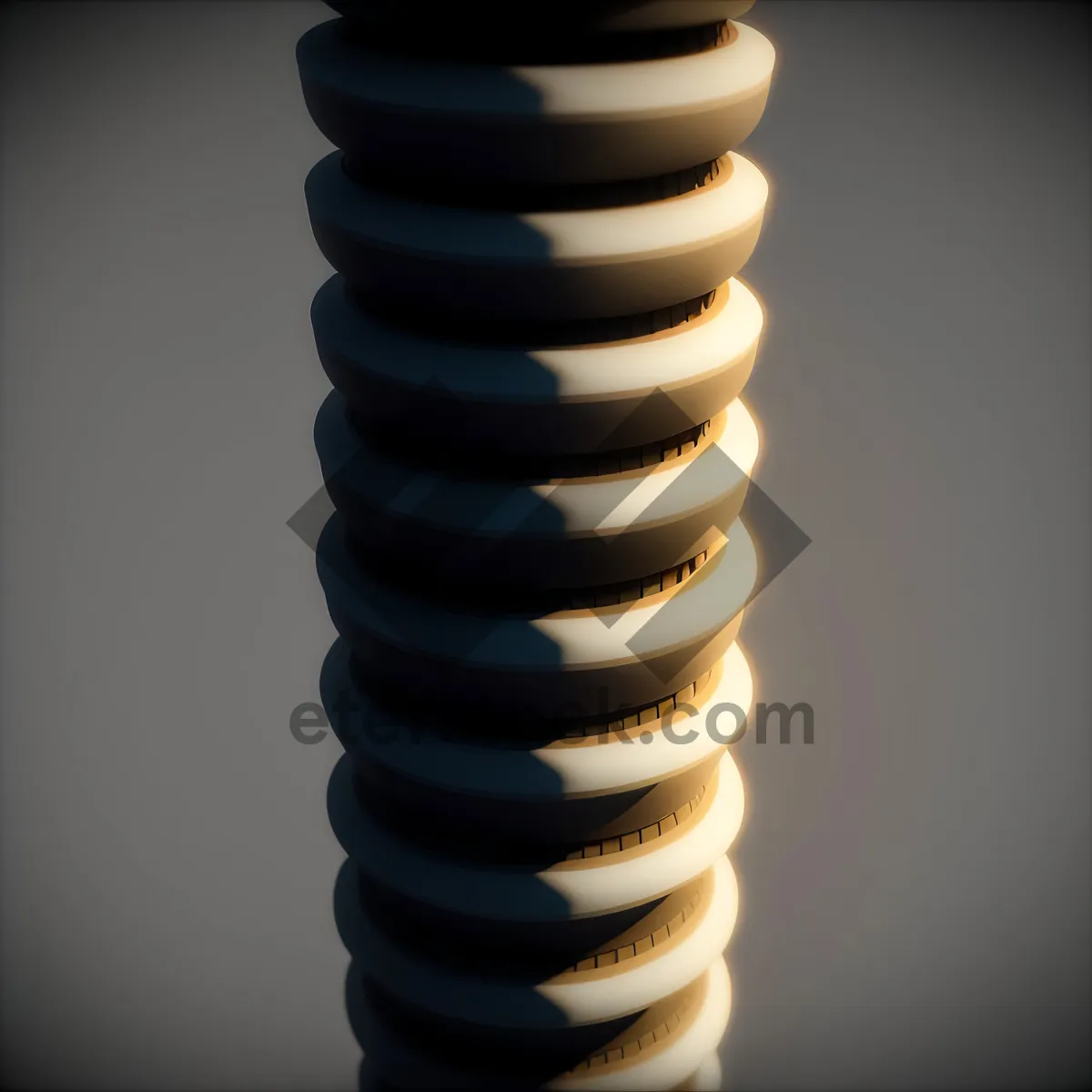 Picture of Elastic Coil Stack: Financial Pebble Spa Stones