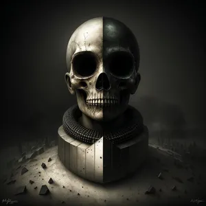 Skull Sculpture: Spooky Anatomy in Bone