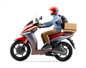 Speedy motorbike helmet for safe transportation