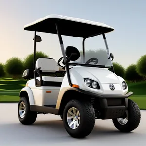Golf Cart: Sporty Vehicle for Easy Transportation on the Green
