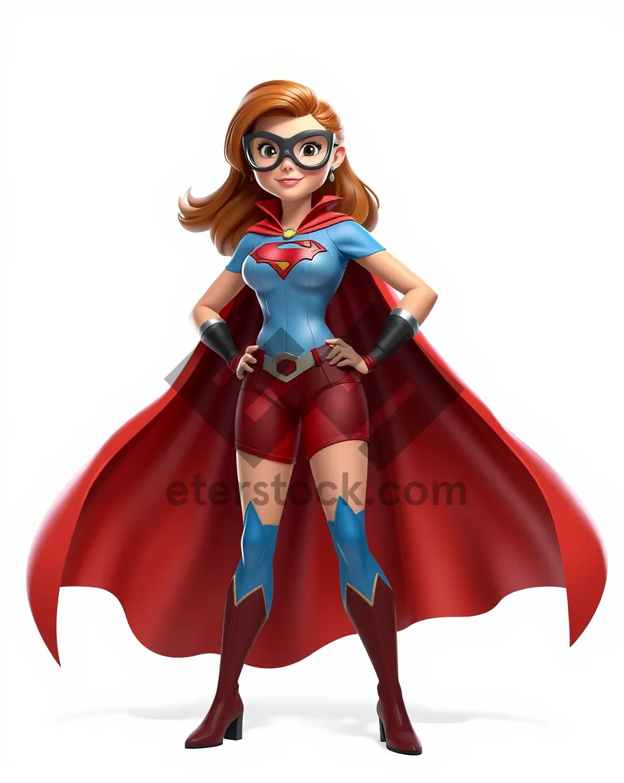 Picture of Stylish Coquette Shopping for Fashionable Cape