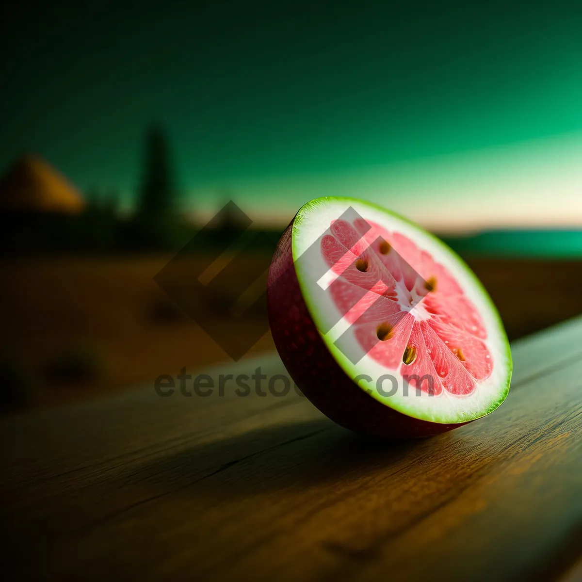 Picture of Juicy Watermelon Slice - Refreshing Summer Treat