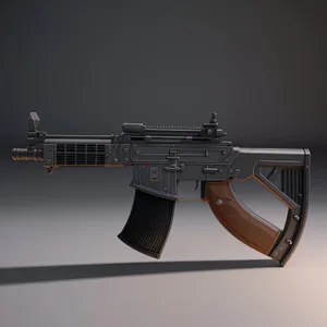 Advanced Assault Rifle - Powerful Automatic Firearm for Military Operations