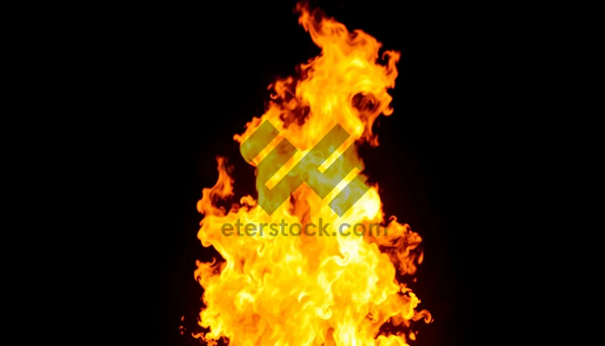 Picture of Fiery Blaze of Warmth and Energy