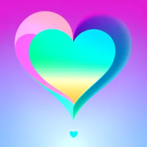 Romantic Heart Icon Set: Sparkling Love Symbols