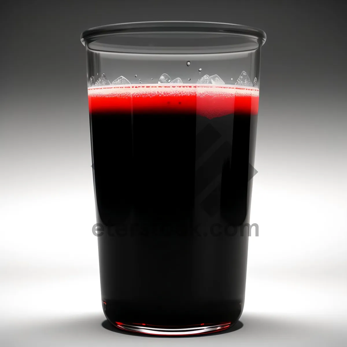 Picture of Red Wine Glass on Bar for Celebration