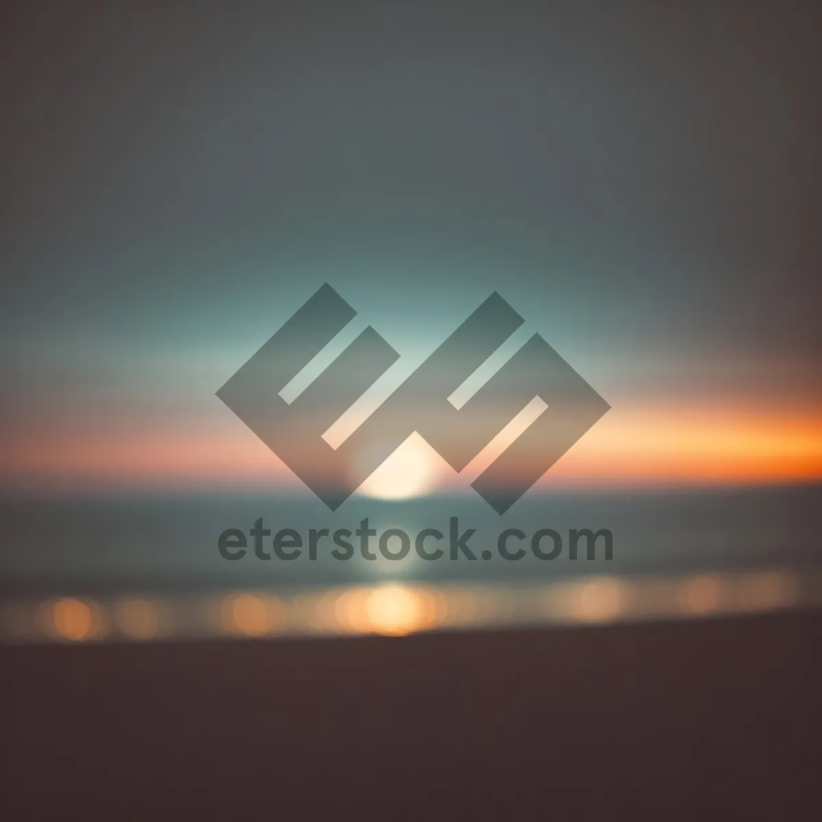 Picture of Serene Sunset Over Azure Waters