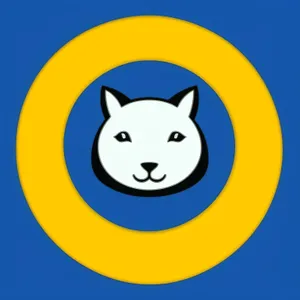 Shiny Black Round Web Button Set