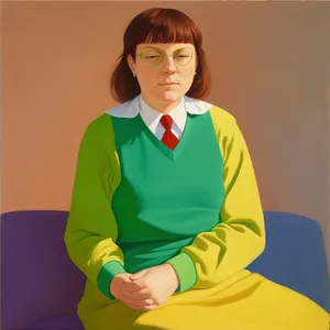 Smiling Businessman in Stylish Suit