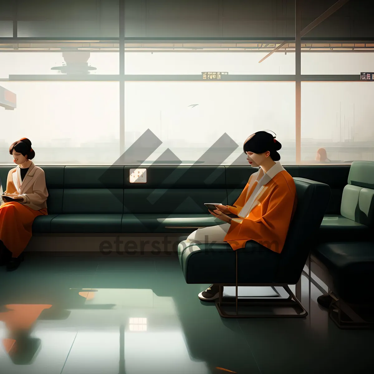 Picture of Professional Educator Conducting Productive Business Meeting