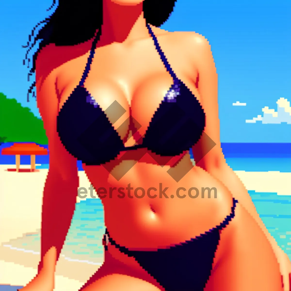 Picture of Seductive Beachwear: Sensual Bikini for Fashionable Adults