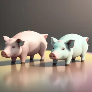 Piggy Bank Savings: Wealthy Investments in Pink